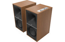 Klipsch The Sevens Powered Stereo Speakers With Bluetooth And HDMI Walnut Finish picture