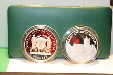 1988 Ireland/Royal Mint 2 Coin Silver Set Sterling Silver 240 Grams Total picture