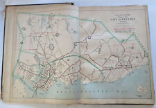 Beverly Massachusetts 1907 Essex County 29 City Plans large rare complete atlas picture
