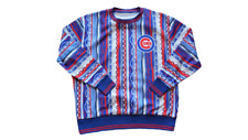 CHICAGO CUBS COMMEMORATIVE PAT HUGHES SWEATER-SHIRT (4/6/24 WRIGLEY FIELD SGA) picture