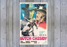 1969 Butch Cassidy and the Sundance Kid ITALY B Vintage Movie Poster Print 36x24 picture