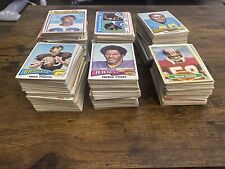 HUGE Vintage Football Card Lot 750 70s-80s Cards. Cards Are NM-VG Condition picture