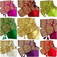 New Indian Readmade Blouses For Women Embroidered Blouse Choli Crop Top Blouse picture