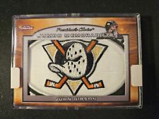John Gibson Jumbo Patch One Of One Anaheim Ducks Star #/1 picture