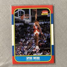 1986-87 Fleer  #120 Spud Webb Atlanta Hawks Rookie picture