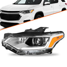 for 2018-2021 Chevy Traverse Chrome HID/Xenon Headlights Driver Side w/ LED DRL picture