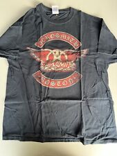2008 Aerosmith Boston Vintage Shirt Size Large T-Shirt Short Sleeve picture