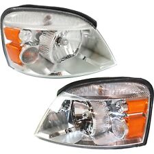 Headlight Assembly Set For 2004-2007 Ford Freestar Monterey Left Right With Bulb picture
