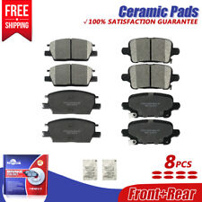 Front & Rear Ceramic Disc Brake Pad Kit for  Buick Regal Chevrolet Equinox GMC picture