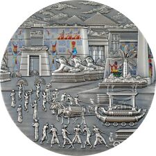 2023 Palau The Egyptians Afterlife Rites of Passage 2 Oz Silver Coin Mintage 555 picture