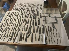 Large Lot Misc Machinist Taps various sizes, wrenches, containers, USA ,20 lbs picture