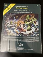 AD&D U3 The Final Enemy SW In Original Shrink Advanced Dungeons Dragons TSR ADND picture