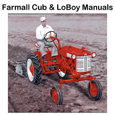 1947-1964 FARMALL CUB Tractor Operation Owners, Maintenance & Parts Manuals CD picture