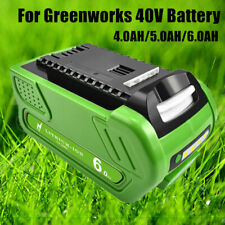 40V 6.0Ah 5.0AH 4.0AH For Greenworks G-MAX 40 Volt Lithium Battery 29472 29462 picture