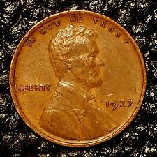1927-P Lincoln Cent ~ AU Condition ~ COMBINED SHIPPING picture
