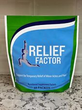 Authentic Relief Factor 60 Packets Exp 6/24 Support Minor Aches and Pains picture