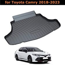 Black Trunk Liner TPO Cargo Mat Liner for 2018-2023 Toyota Camry All Weather picture
