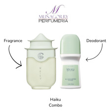 Avon Haiku Eau De Perfume Spray 1.7 Fl. Oz WITH Deod 2.6 oz Free Fast Shipping. picture
