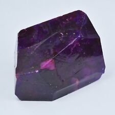 786 Ct Natural Uncut Huge Dyed Purple Sapphire Rough CERTIFIED Loose Gemstone picture