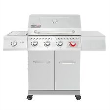 Royal Gourmet Stainless Steel Propane Gas Grill 4-Burner Outdoor BBQ Cooker picture