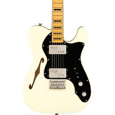 Squier Classic Vibe '70s Telecaster Thinline LE Guitar Olympic White 19735775 RF picture