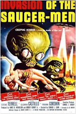 Invasion of the Saucer Men  - Vintage Horror Movie Poster picture
