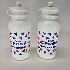 NOS Vintage Team CREST CANNONDALE Mountain Road Bike Water Bottles picture