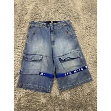 Vintage Marithe Francois Girbaud Jean Shorts Mens 30 Cargo Shuttle Tape Baggy picture