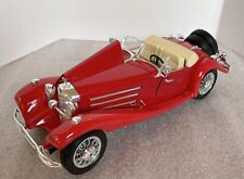 Burago 1936 Mercedes Benz 500K Roadster Scale 1/20 Red picture