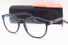 NEW IC BERLIN MODEL HELENE ROSE GOLD BLUE AUTHENTIC FRAMES EYEGLASSES RX 53-21 picture