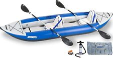 Sea Eagle 380x Explorer Pro Inflatable Kayak w/ Tall Back Seats & AB40 Paddles picture