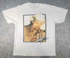 Toby Keith VTG 2002 White Country Music Album-T Shirt TR9834 picture