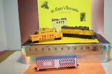 HO Working Mantua/Tyco Union Pacific Locomotive & 3 cars picture