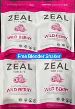ZURVITA-ZEAL FOR LIFE- POWER ENERGY-WILD BERRY-420g (4-BAG) FREE SHAKER BOTTLE picture