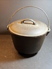 Cast Iron Footed Pot 9