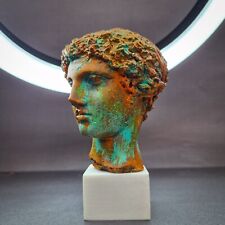 Hermes Bust, Hermes Sculpture, Ancient Greek Statue, Greek Gods, 5.2 inch (13cm) picture