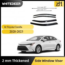 Fit 2020-2023 Toyota Corolla  Side Window Visor Sun Rain Deflector Guard Thicken picture