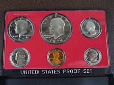 1974-S US Mint Proof Set 6 Coin Set OGP  Display 40% Silver Dollar & Cameo Coins picture