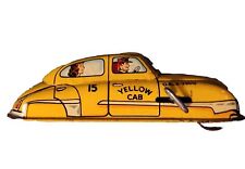 1940's MARX TIN FRICTION SKYVIEW YELLOW CAB-EXCELLENT CONDITION/DISPLAYS NICELY picture