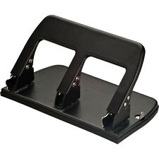 Officemate Medium Duty 3 Hole Punch with Ergonomic Handle, 30 Sheet Capacity. picture