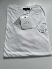 HOT SALE MoncleLogo Printed T-Shirt White Size XL picture