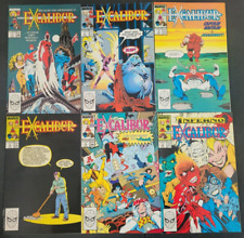 EXCALIBUR #1-18 (1988) MARVEL COMICS FULL RUN BONUS SPECIALS SET OF 26 ISSUES picture