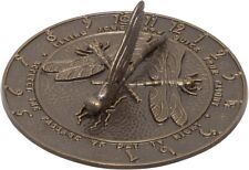 Whitehall Products Dragonfly Sundial, French Bronze picture
