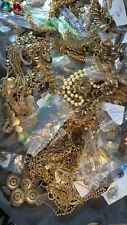 6+ Lbs. POUNDS Unsearched Huge Lot Jewelry Vtg-Now Junk Art Craft Treasure Hunt picture