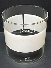 vintage Sears lantern glass globe Made in Germany Schott Mainz Jena Glass picture