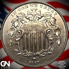 1867 Shield Nickel Y1828 picture