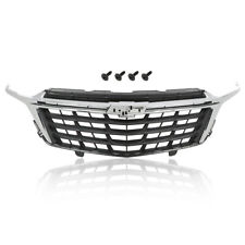 Front Bumper Upper Grille Grill Black Chrome Fit For 2022-2023 Chevrolet Equinox picture