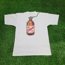 Vintage 90s Funny Red-Stripe Jamaican Lager Beer Shirt M-Short 20x27 (XL) Scuba picture