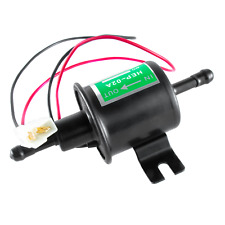 Universal Electric Fuel Pump 12V HEP-02A Inline Low Pressure Gas Diesel 4-7PSI picture
