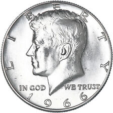 1966 (P) Kennedy Half Dollar 40% Silver BU US Coin picture